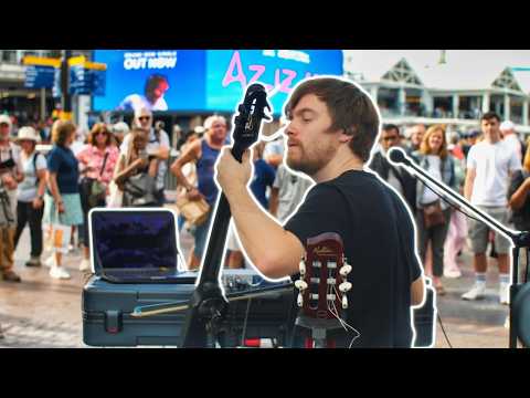 I'm Back! Multi-Instrumental Live Looping Street Performance!