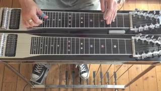 2|5|1 licks for C6th pedalsteel. Lesson Four.