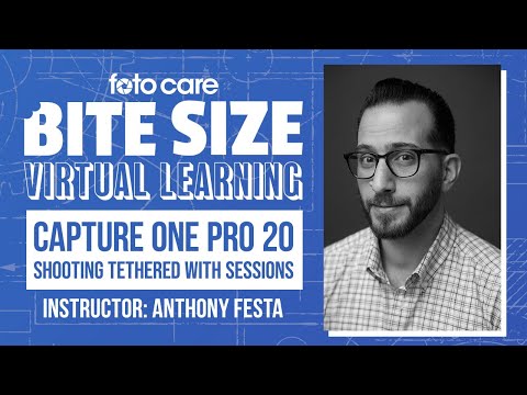 Capture One Pro 20 - Shooting Tethered With Sessions