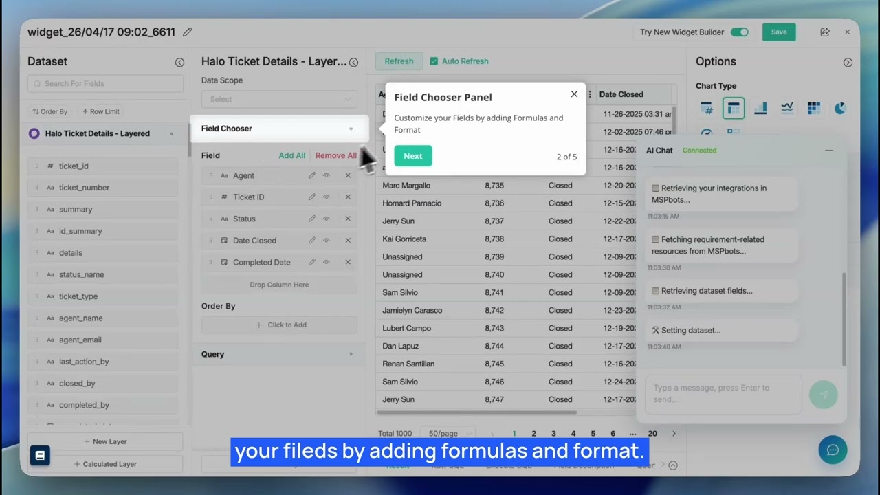 How to Build BI Widgets with MSPbots' New AI Widget Builder video thumbnail