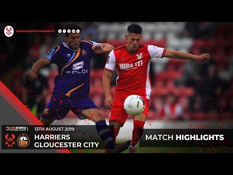 Match Highlights: Harriers 2-3 Gloucester City 13/08/19