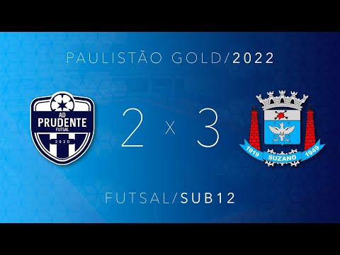 AD Suzano 3 x 2 AD Prudente  - Paulistão Gold 2022 - Liga da Juventude - sub12 - 10/07/2022
