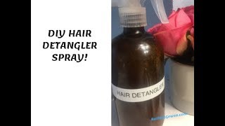 DIY Hair Detangler Spray💕