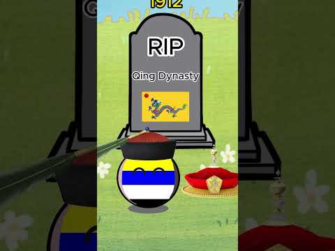 Chinese history 1908 1916  #countryballs #history #china #taiwan #1912