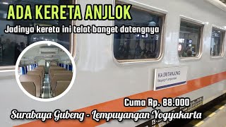 Download lagu 88 RIBU DARI SURABAYA KE JOGJA! DRAMA KETERLAMBATAN KERETA API SRITANJUNG AKIBAT KERETA ANJLOK mp3