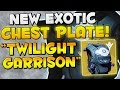 Destiny: NEW EXOTIC CHEST PLATE!! "TWILIGHT ...