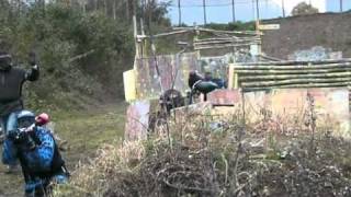 preview picture of video 'Paintball, 30.10.2010  Mönchengladbach.'