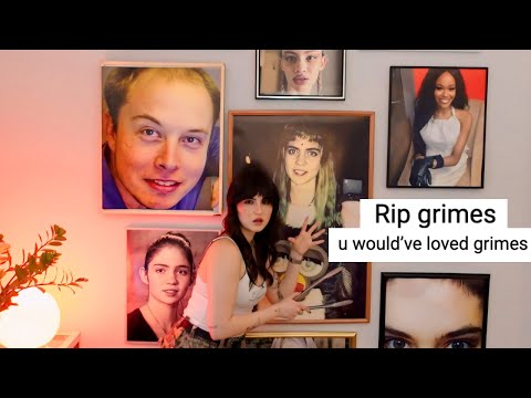 chronically online girl explains Grimes lore. (rip grimes)
