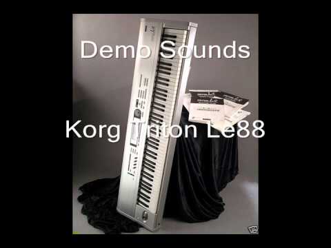 Korg Triton Le 88 SOUNDS (Demo)