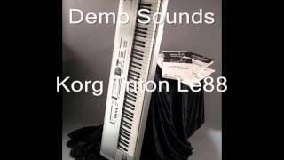 Video thumbnail for Korg Triton Le 88 SOUNDS (Demo) by Silvestian
