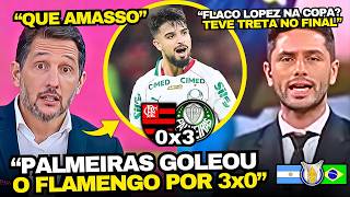 TV ARGENTINA IMPRESSIONADA COM FLAMENGO 0x3 PALMEIRAS NO BRASILEIRÃO