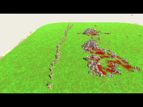 animal revolt battle simulator | ancient hummans vs infernals skeleton warrior saber ghoul | #92