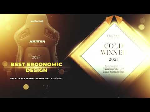 AndaSeat | Kaiser 4 : FRENCH DESIGN AWARD Gold Winner