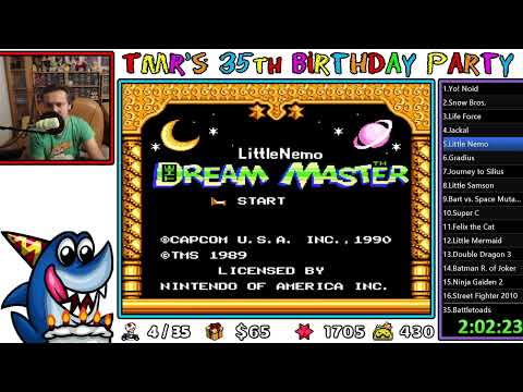 35 Birthday Stream Party - Little Nemo (NES)