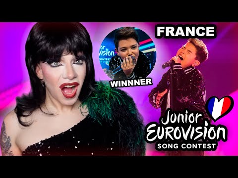 FRANCE - Lissandro - Oh maman! (LIVE) | Junior Eurovision 2022 REACTION