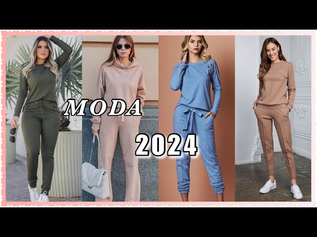 Vídeo relacionado con GRECERELLE - Conjunto deportivo de mujer de dos piezas, traje de entrenamiento, sudadera con capucha de manga larga, cuello redondo informal, tops casuales y pantalones de chándal con bolsillos, azul
