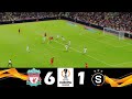 Liverpool vs Sparta Prague 6-1 | 2024 Europa League | Match Highlights | pes 21
