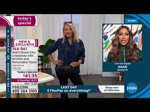 HSN | IMAN Global Chic Fashions 08.08.2021 - 02 AM