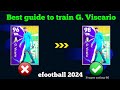 Best guide to train nominating contact G. Vicario in efootball 2024#efootball2024 #efootball#vicario