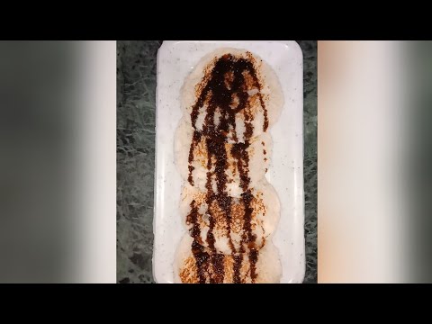 5 minutes Bread stuffed chocolate