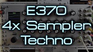Video thumbnail for Synthesis Technology - E370 4 Voice Sample Player Techno by DivKid