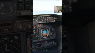 Rapid descent countdown from 500 to 10! #flightsimulator #aviation #shorts