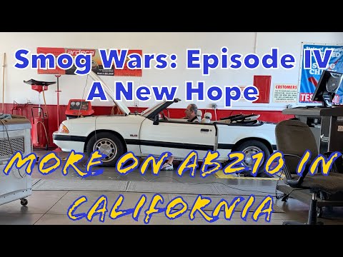Smog Wars: Episode IV - A New Hope - More About AB210 - California Classic Car Emissions Exemption