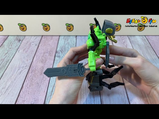 Трансформер Lanson Toys Робот-насекомое 5в1 с 3лет в ассортименте - видео