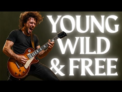 "Young, Wild & Free" - Hard Rock Headbanger - Bare Strings Originals