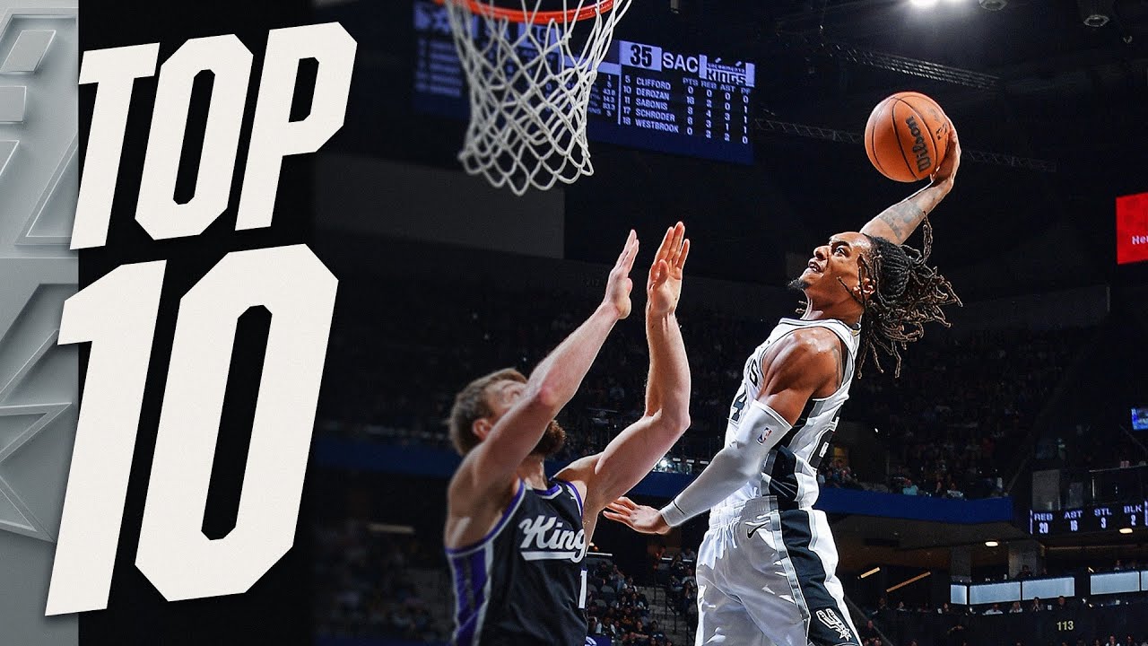 NBA's Top 10 Plays Of The Night | November 16, 2025