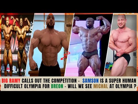 Big Ramy's Insane update + Samson looking incredible+ Will we see Michal on the Olympia stage+ Breon