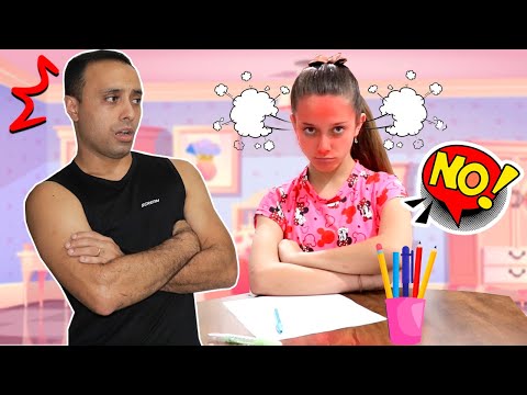 A História Engraçada da Menina que Não Gostava de Estudar