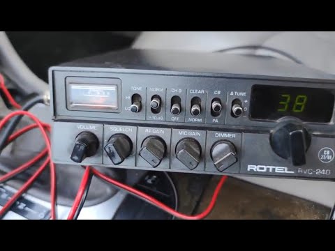 Rotel rvc 240 UK 40 CB radio