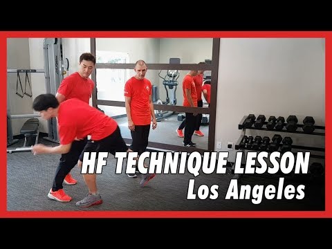 HF technique lesson - DK Yoo in Los Angeles