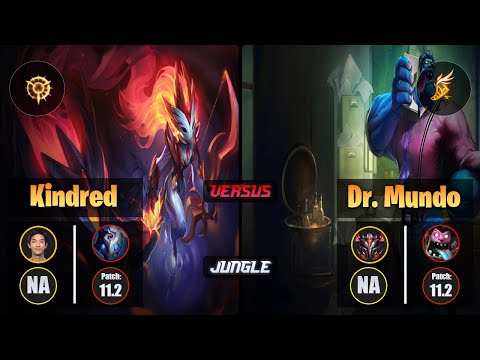 Blaber KINDRED (Jungle) [Press the Attack] VS DR. MUNDO - Grandmaster NA Patch 11.2