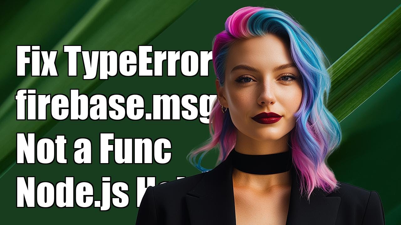 Fixing TypeError: firebase.messaging is Not a Function in Node.js