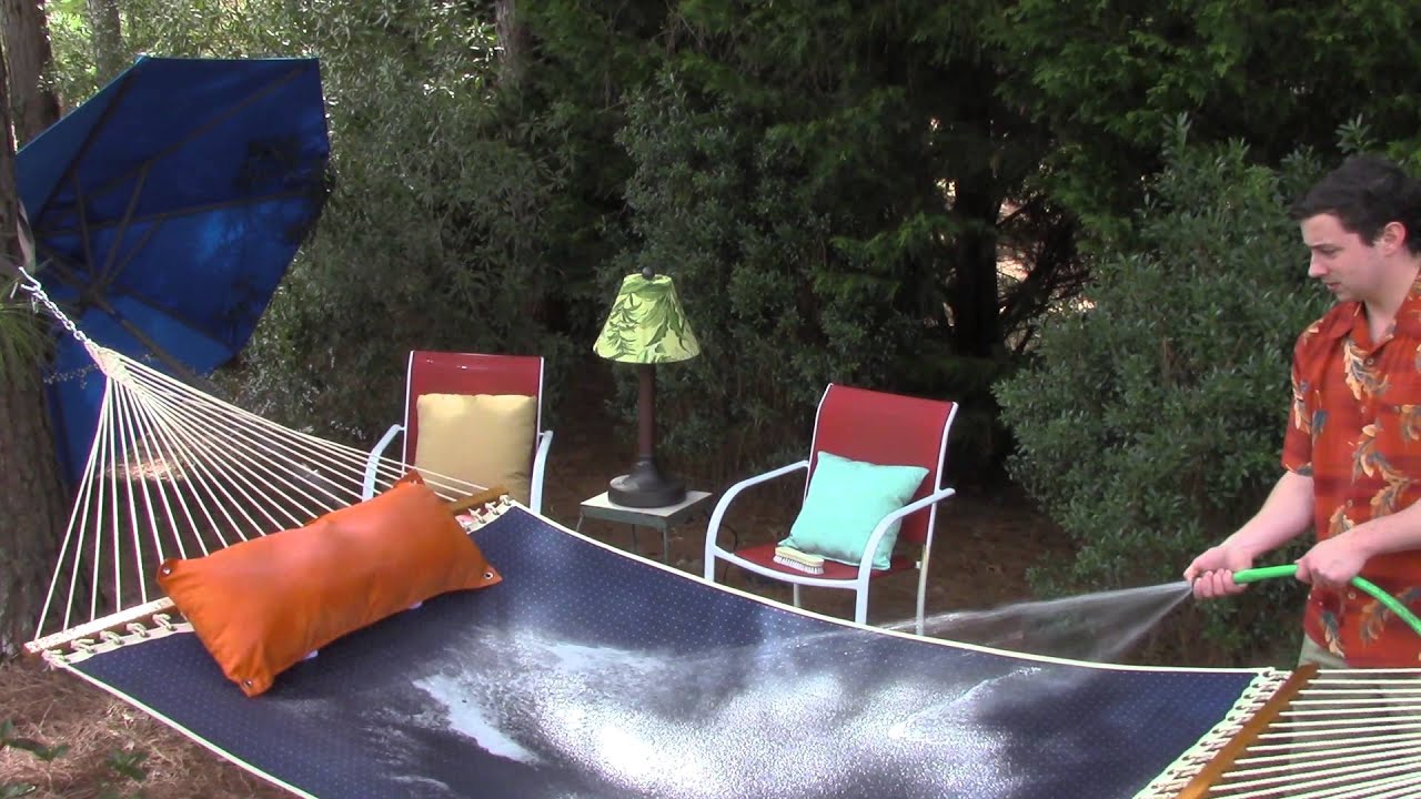 How to Clean and Protect Your Outdoor Fabrics - YouTube