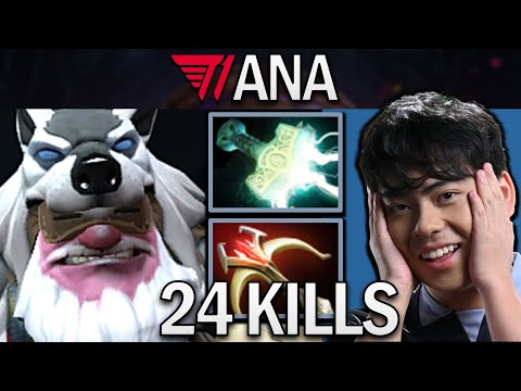 Sniper Dota 2 Gameplay T1.Ana with Mjolnir and Daedalus and 22 Kills