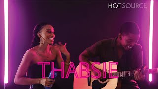 Thabsie Sings After Eating Carolina Reaper Wings | Hot Source | Kace