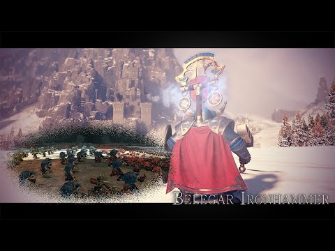 Dwarfs VS Greenskins - Warhammer Cinematic Battle