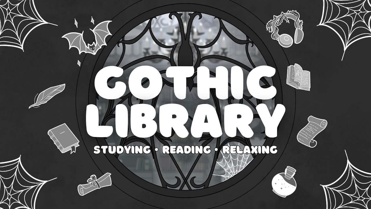 Gothic Lo-fi Radio 24/7 – Dark Academia Beats to Study & Relax