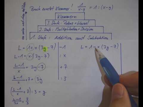 Rearranging formulas - How to solve any formula for a single variable!