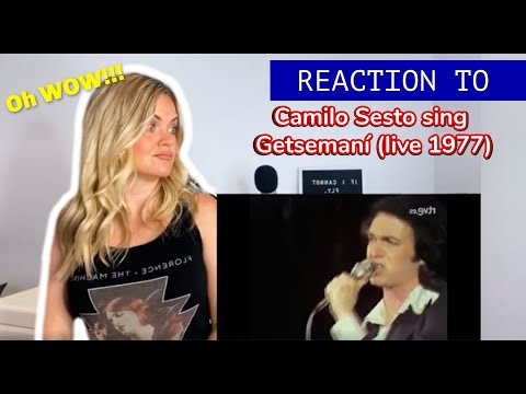 Voice Teacher Reacts to Camilo Sesto - Getsemaní (live 1977)