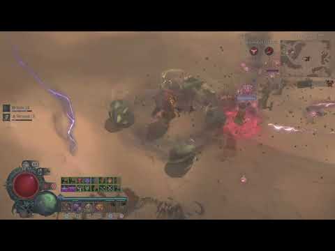 Diablo 4 Druid dolmen vs LS sorc pvp