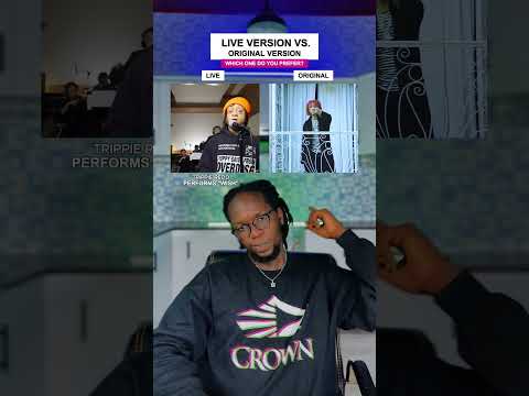 Live Version Vs. Original Version: Trippie Redd "Wish" #shorts #TrippieRedd #Wish