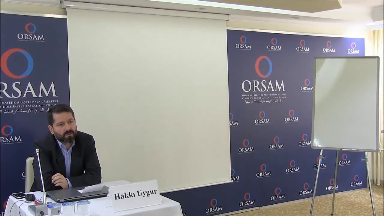 Dr. Hakkı Uygur, ORSAM Ortadoğu Seminerleri: Bahar 2018