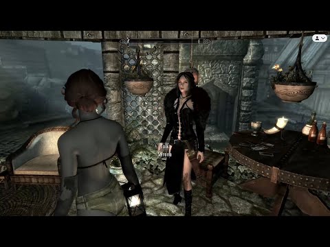 Serana gets dolled up! | Serana Dialogue Add-On | SKYRIM