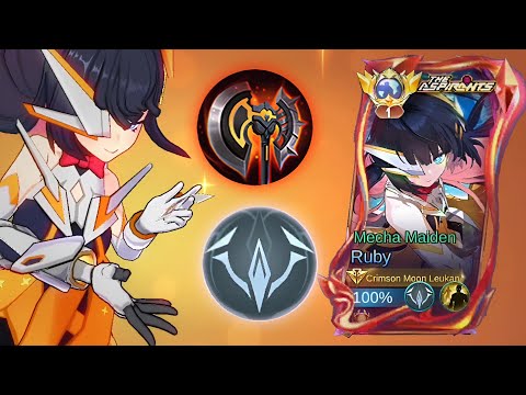 THE DOUBLE WAR STRATEGY🔥 BEST RUBY BUILD AND ROTATION 2025