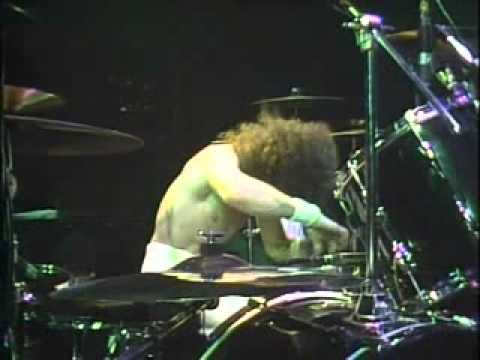 Tommy Aldridge solo de bateria (Bark at The Moon World Tour 1984)
