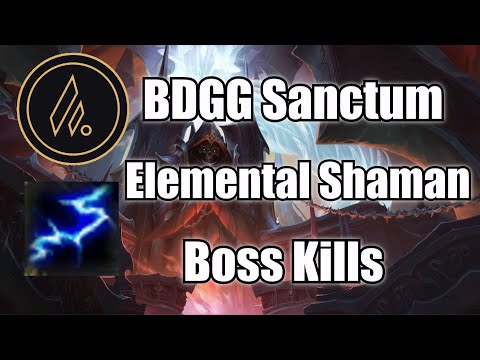 BDGG Elemental Shaman Progression Kills (World 4th)